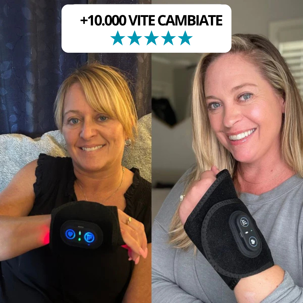 Dona sollievo immediato ai sintomi del tunnel carpale con LiberaPolso© by Rayo