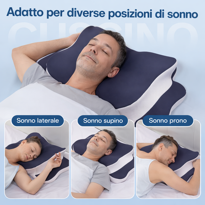 Sonno profondo e confortevole con il cuscino SleepRayo©