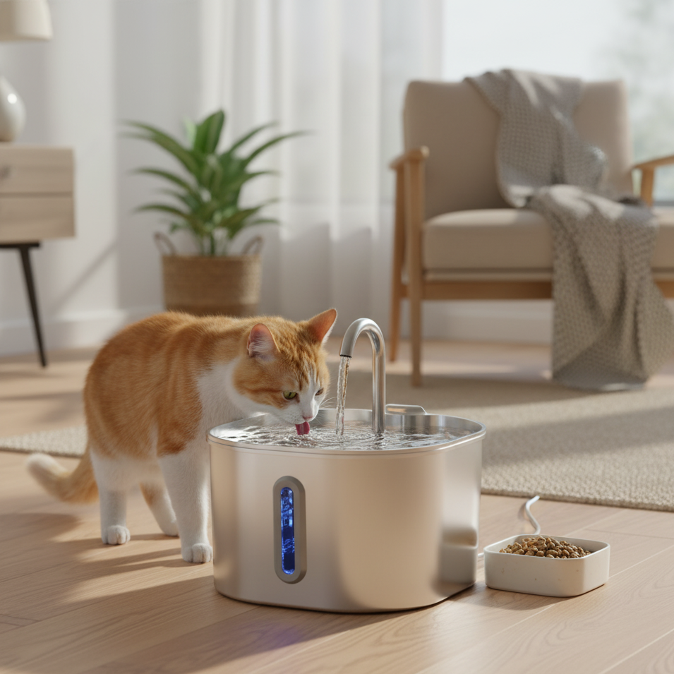 Proteggi il tuo gatto dalla disidratazione e dalle emergenze urinarie con Rayo™