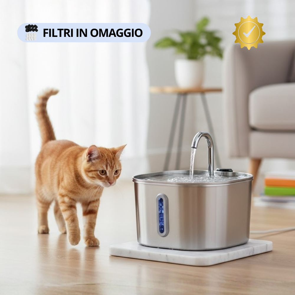 Proteggi il tuo gatto dalla disidratazione e dalle emergenze urinarie con Rayo™