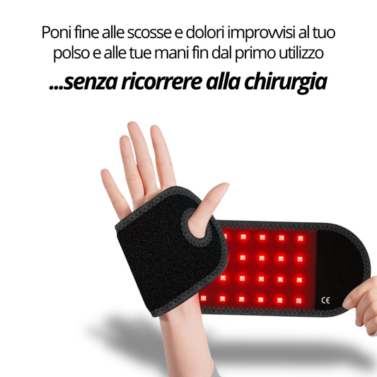 Dona sollievo immediato ai sintomi del tunnel carpale con LiberaPolso© by Rayo